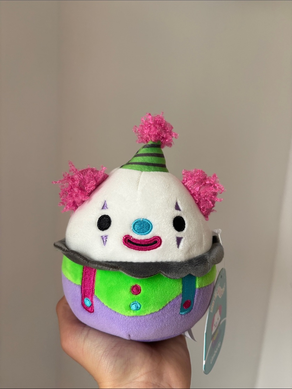 3/$20 | 2/$15 Squishmallows 5” Umberto the Clown plush BNWT